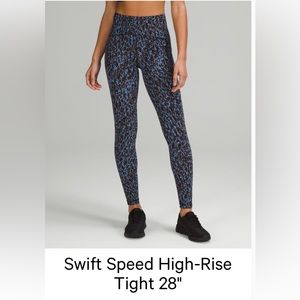 Lululemon Swift Speed High-Rise Tight 28” Size 6
